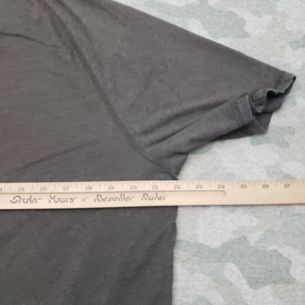 Carhartt Shirt Mens Large Gray Short Sleeve Relaxed Fit Pockets Workwear - Picture 9 of 11